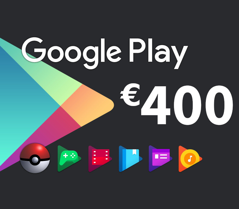 

Google Play €400 DE Gift Card