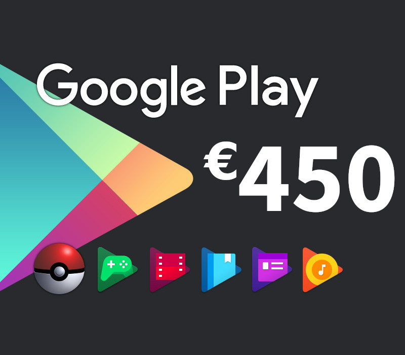 

Google Play €450 IT Gift Card