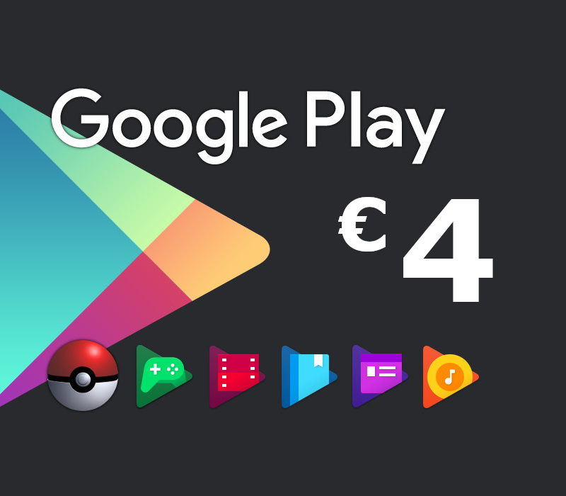 

Google Play €4 DE Gift Card