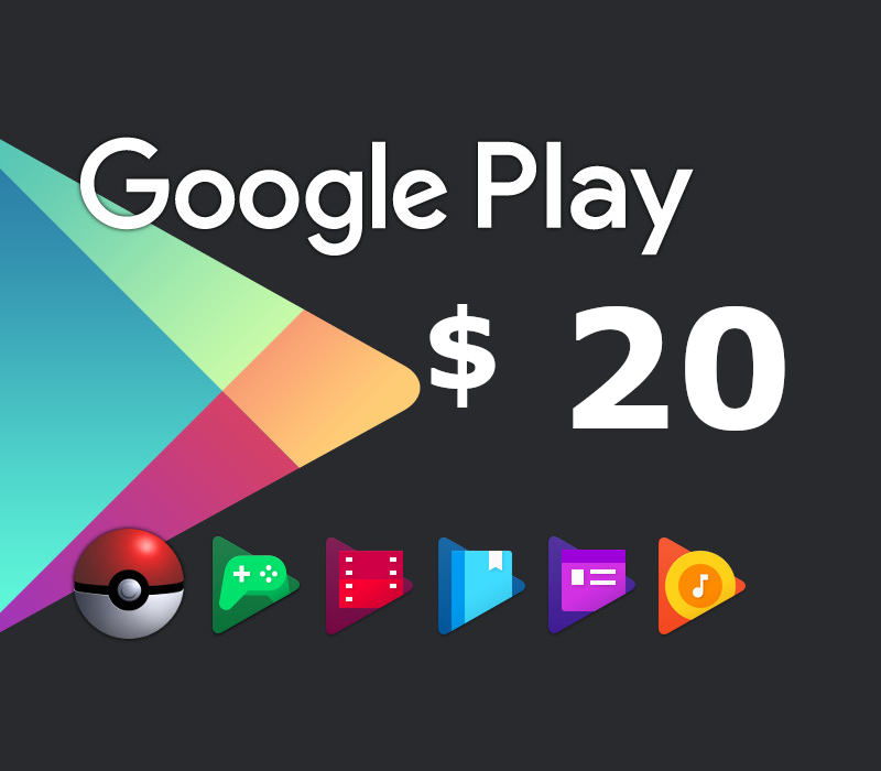 

Google Play $20 CA Gift Card