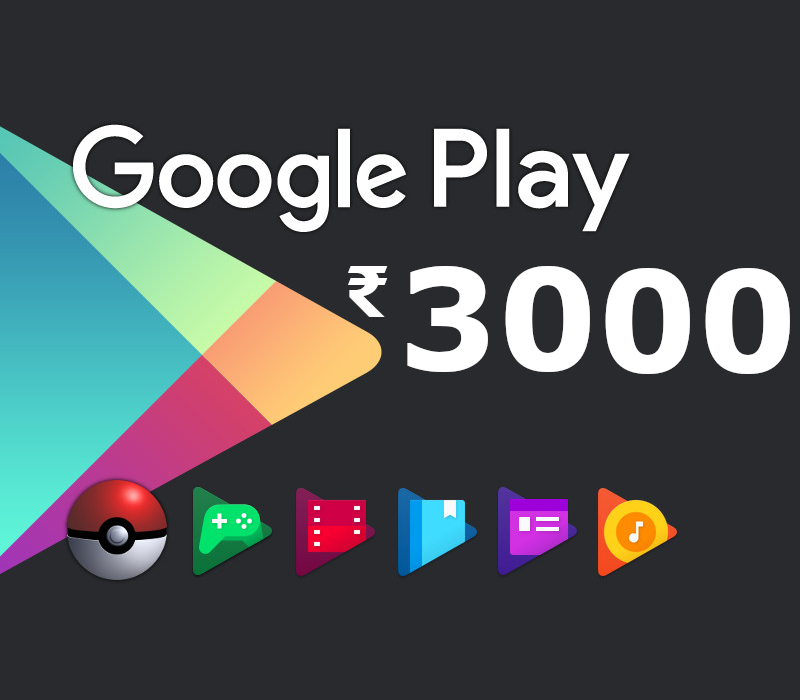 

Google Play ₹3000 IN Gift Card