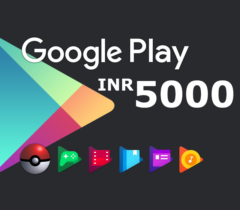 

Google Play ₹5000 IN Gift Card