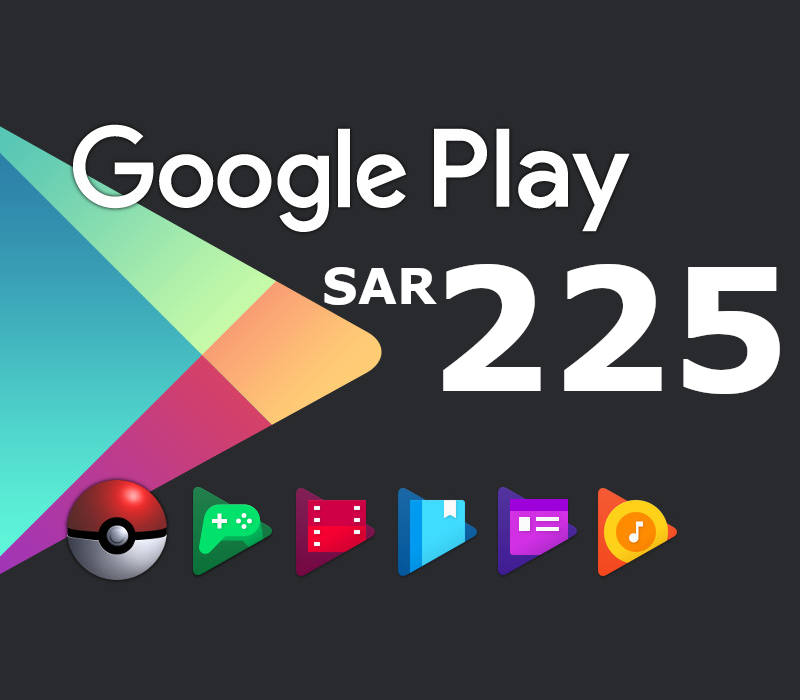 

Google Play SAR 225 SA Gift Card