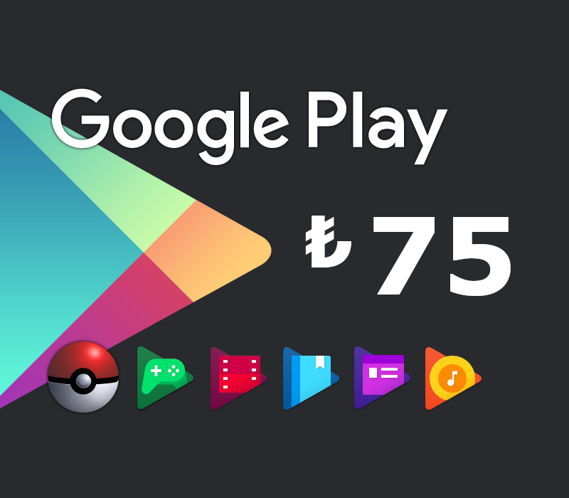 

Google Play ₺75 TR Gift Card