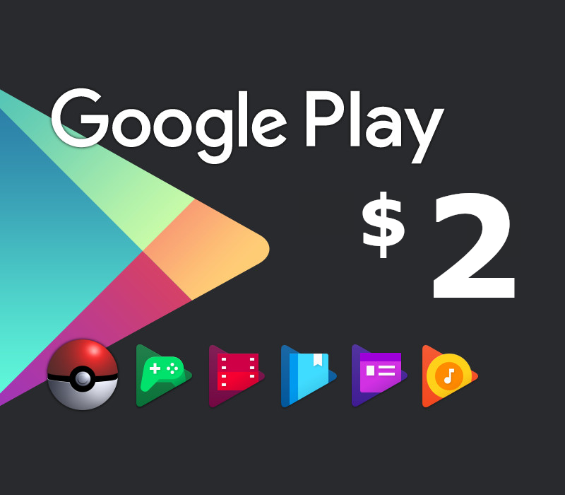 

Google Play $2 AU Gift Card