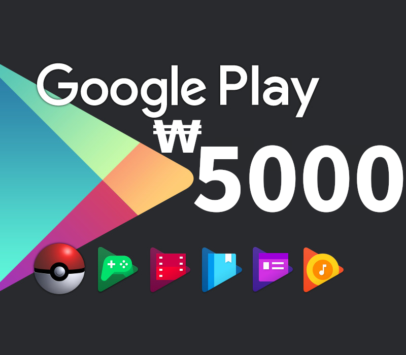 

Google Play 5000 ₩ KR Gift Card