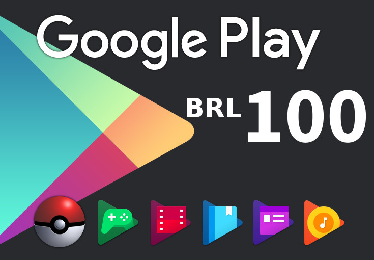 Google Play 100 BRL BR Gift Card