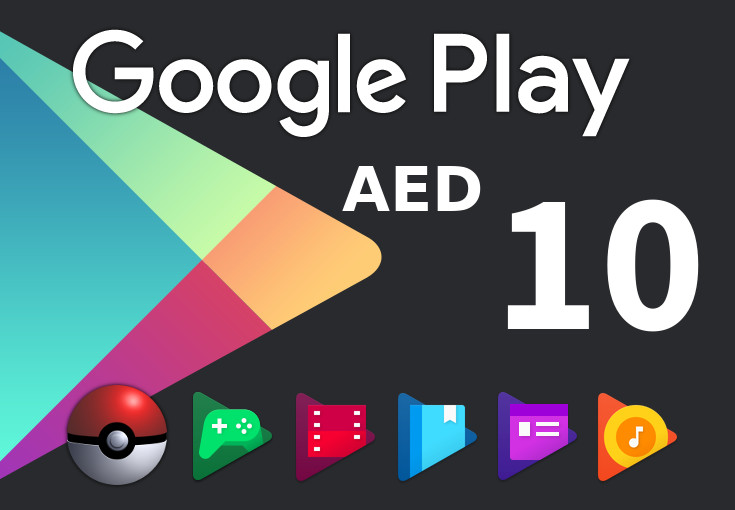 Google Play AED 10 AE Gift Card