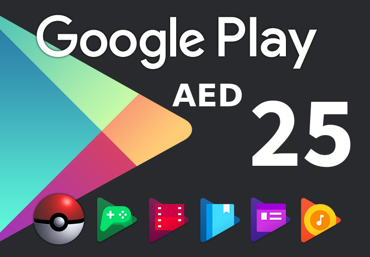 Google Play AED 25 AE Gift Card