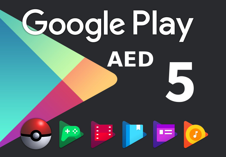 Google Play AED 5 AE Gift Card