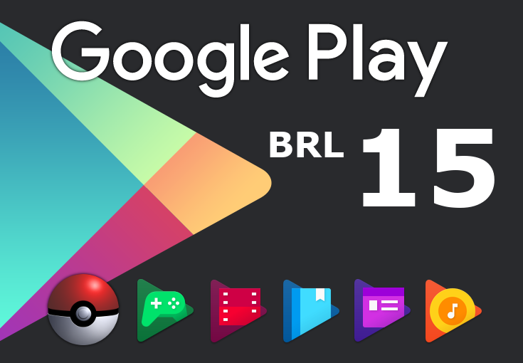 Google Play 15 BRL BR Gift Card