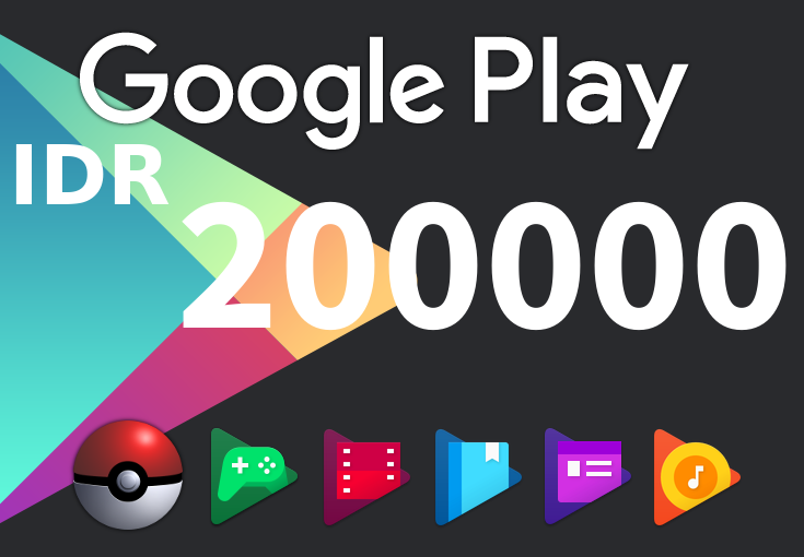 Google Play 20000 IDR Gift Card