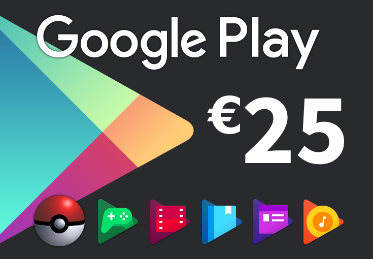 Google Play €25 FR Gift Card