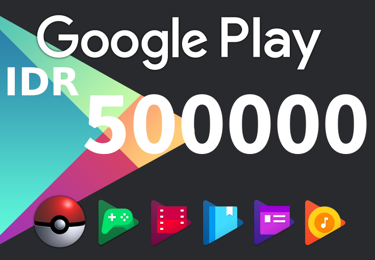 Google Play 50000 IDR Gift Card