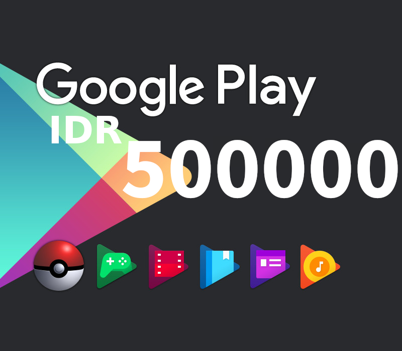 Google Play 50000 IDR Gift Card