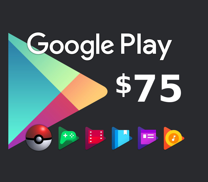 

Google Play $75 CA Gift Card