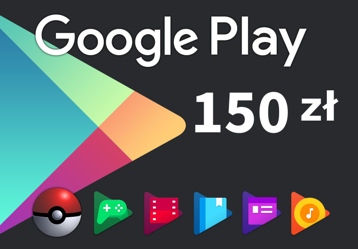 Google Play PLN 150 PL Gift Card