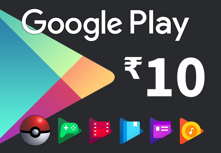 Google Play ₹10 IN Gift Card