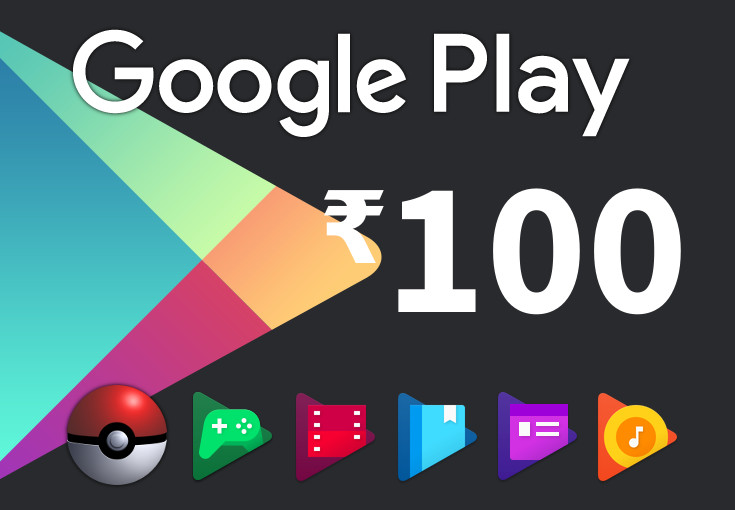 Google Play ₹100 IN Gift Card