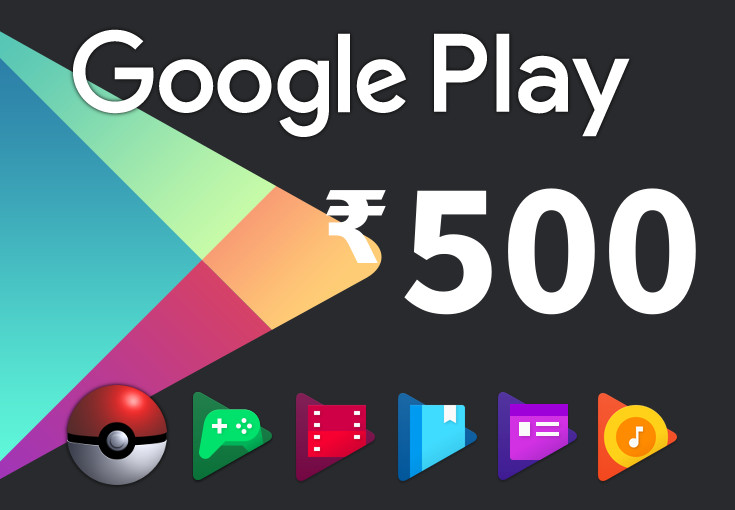 Google Play ₹500 IN Gift Card