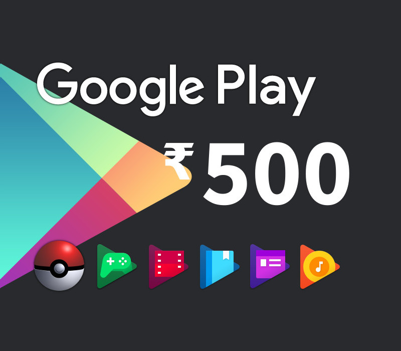 

Google Play ₹500 IN Gift Card