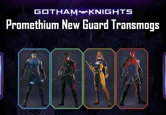 Gotham Knights - Promethium New Guard Transmogs Skin DLC EU PS4 CD Key