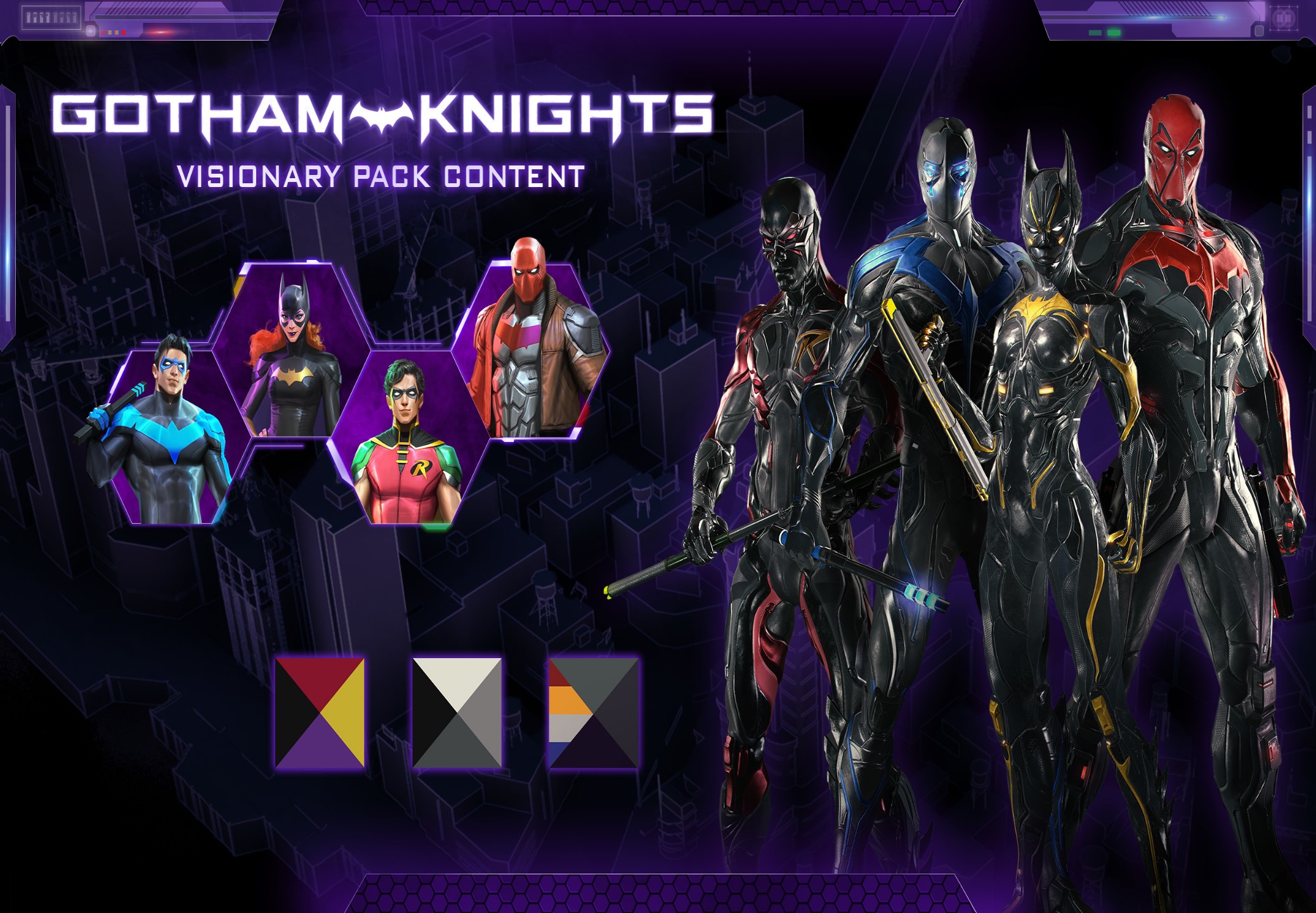 Gotham Knights - Visionary Pack DLC EN Language Only EU PS4 CD Key