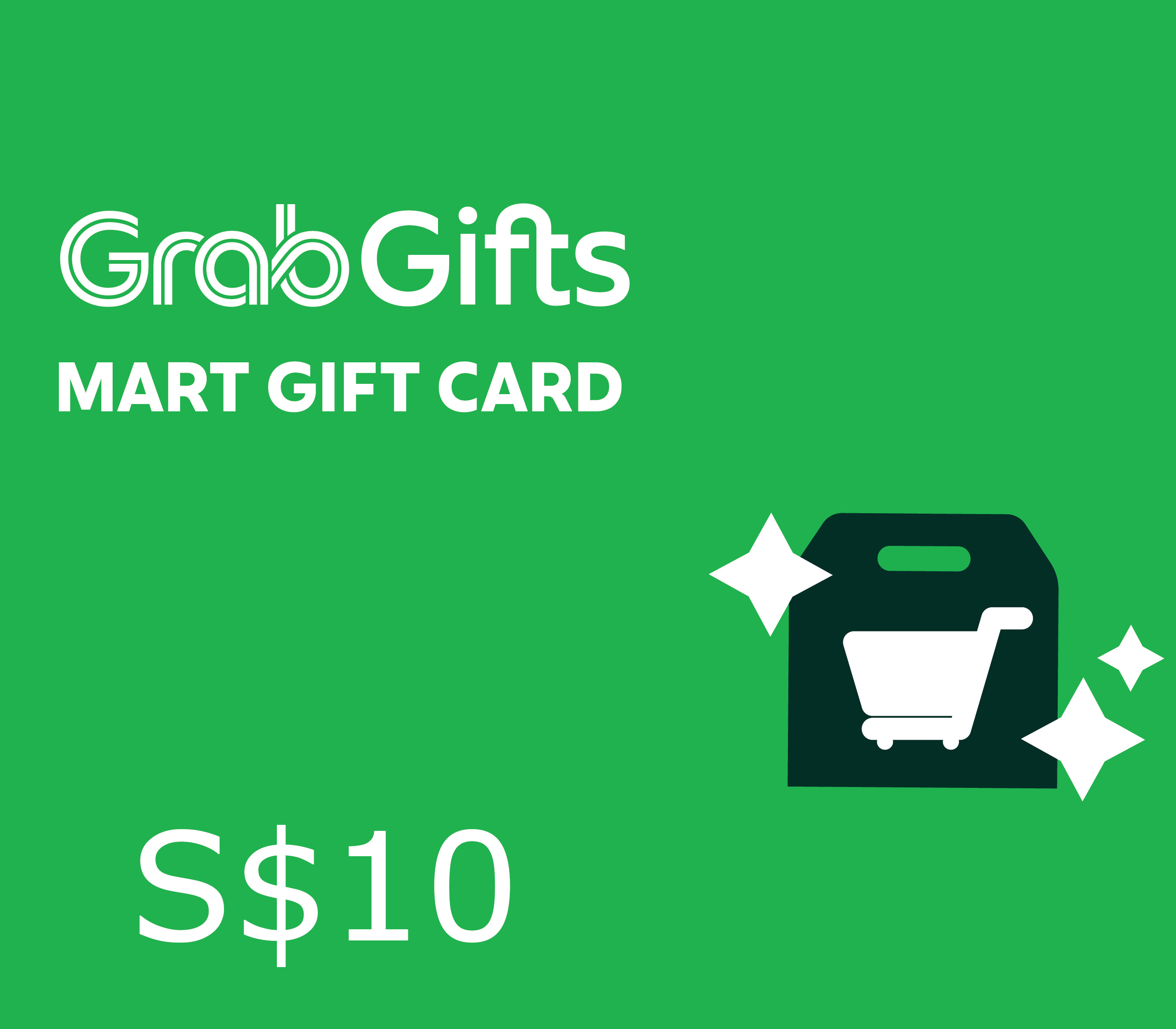 

GrabMart S$10 Gift Card SG