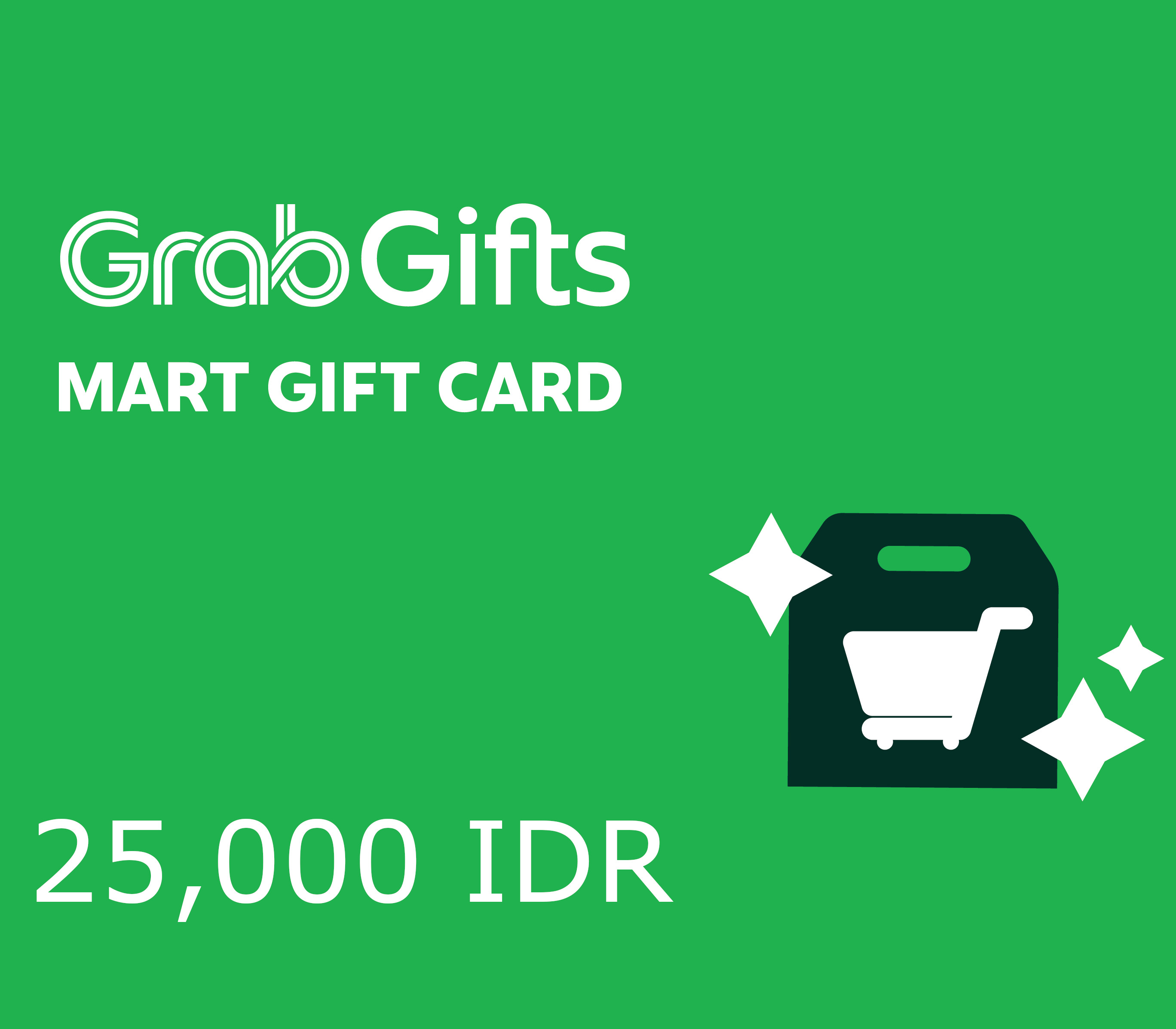 

GrabMart 25,000 IDR Gift Card ID