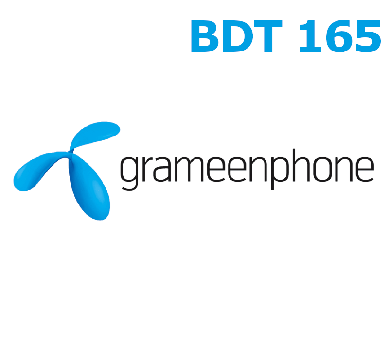 

GrameenPhone 165 BDT Mobile Top-up BD