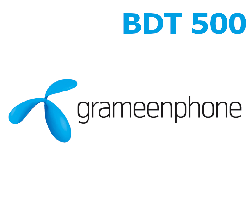 

GrameenPhone 500 BDT Mobile Top-up BD