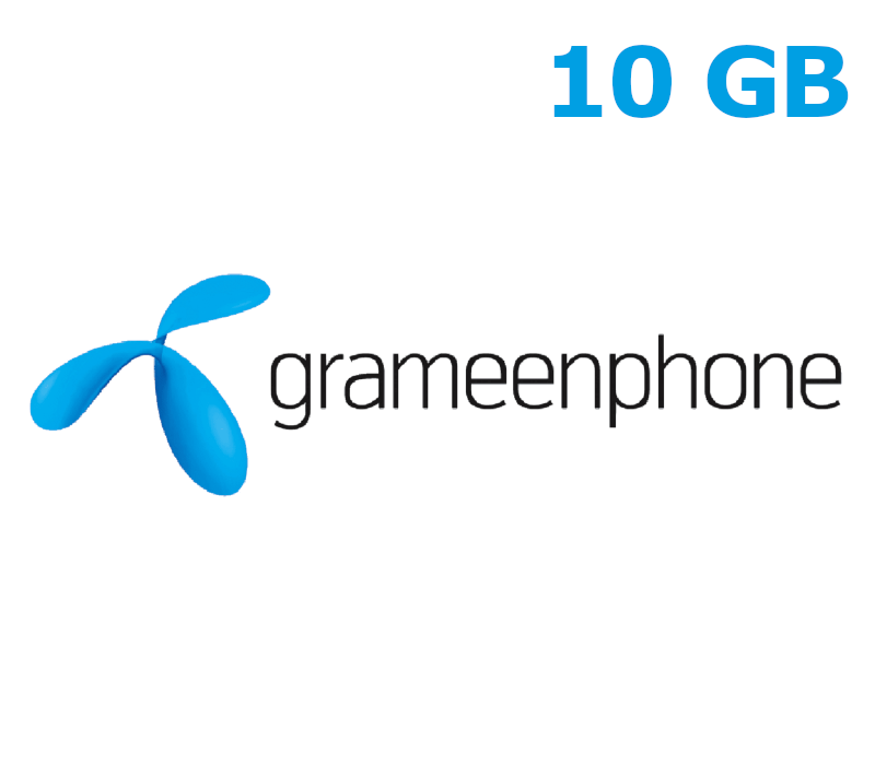 

GrameenPhone 10 GB Data Mobile Top-up BD