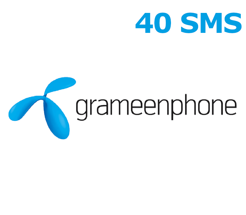 

GrameenPhone 40 SMS Mobile Top-up BD