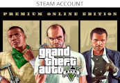 Grand Theft Auto V: Premium Online Edition Steam Account