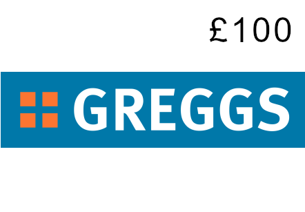 Greggs £100 Gift Card UK