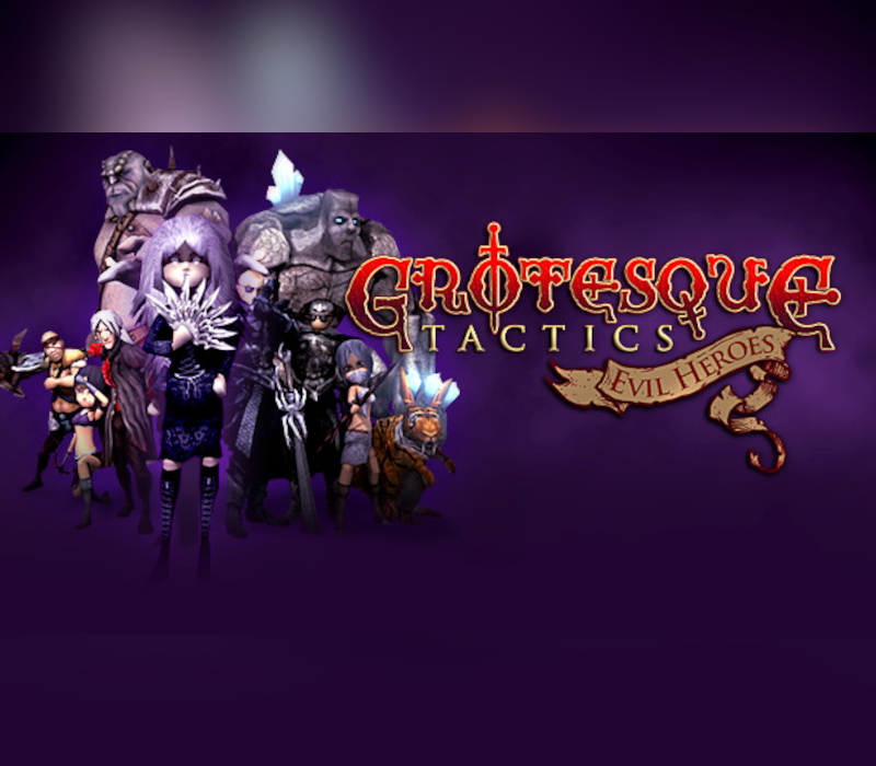 

Grotesque Tactics Evil Heroes EU PC Steam CD Key