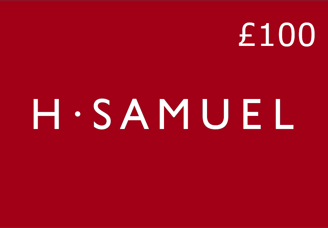 H Samuel £100 Gift Card UK