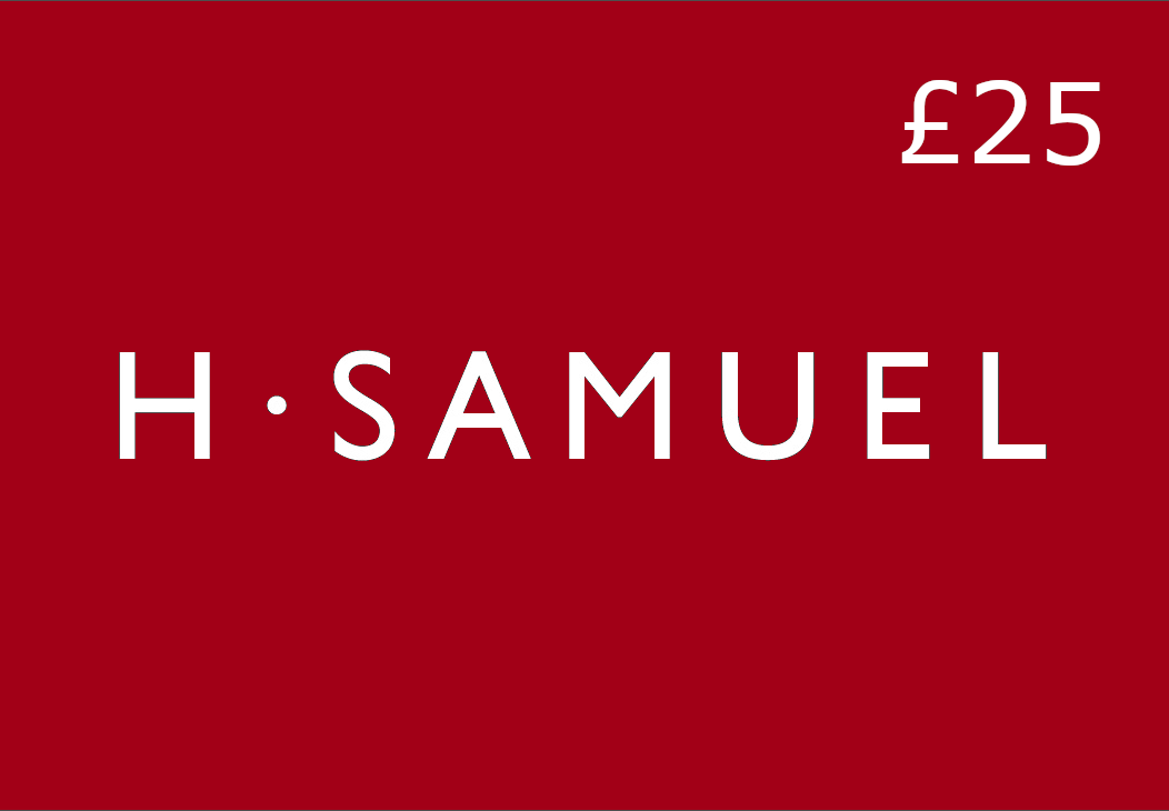H Samuel £25 Gift Card UK