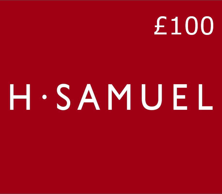 

H Samuel £100 Gift Card UK