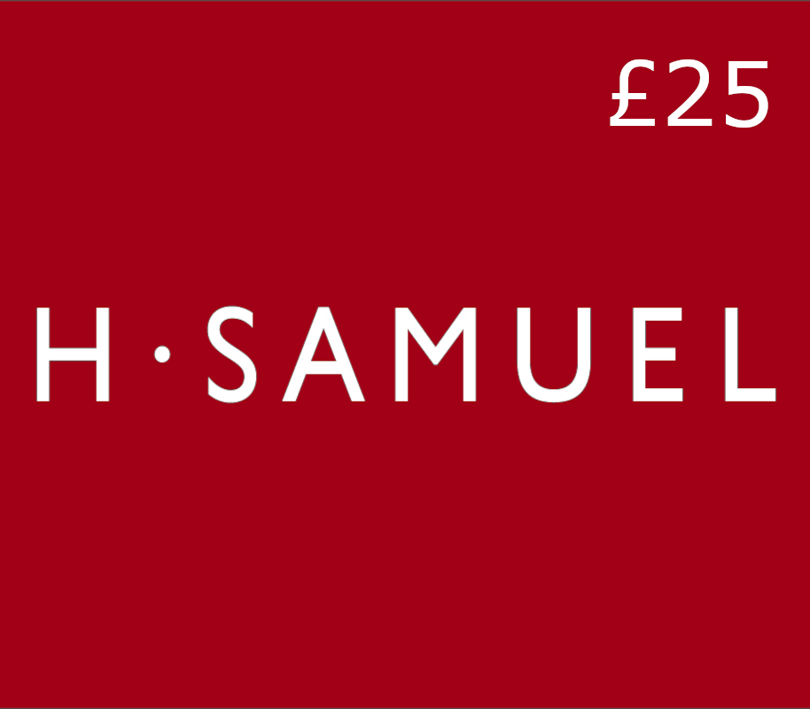 

H Samuel £25 Gift Card UK