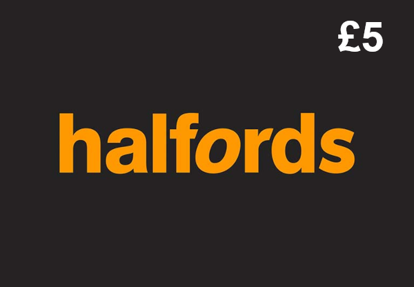 Halfords £5 Gift Card UK