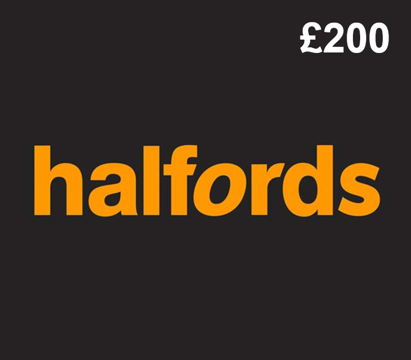 

Halfords £200 Gift Card UK