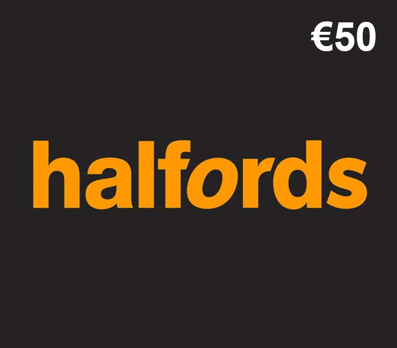 Halfords €50 Gift Card IE