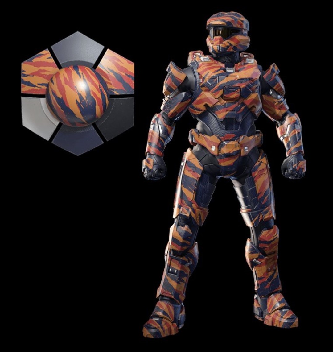 Halo Infinite - Pass Tense Mountain Tiger Armor Coating DLC XBOX One / Xbox Series X,S / Windows 10 CD Key