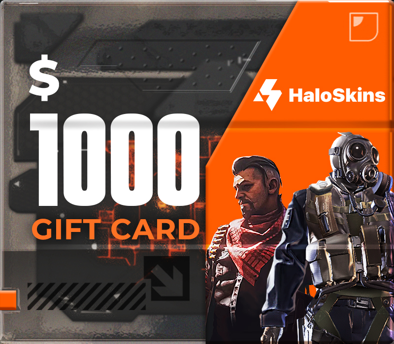 

HaloSkins.com $1000 Gift Card