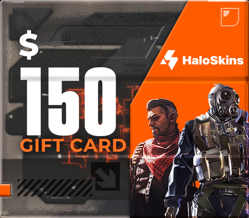 

HaloSkins.com $150 Gift Card