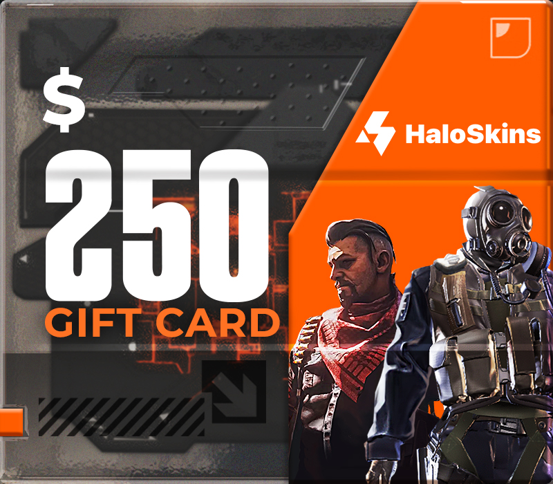 

HaloSkins.com $250 Gift Card