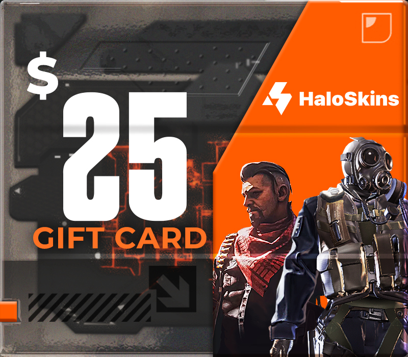 

HaloSkins.com $25 Gift Card