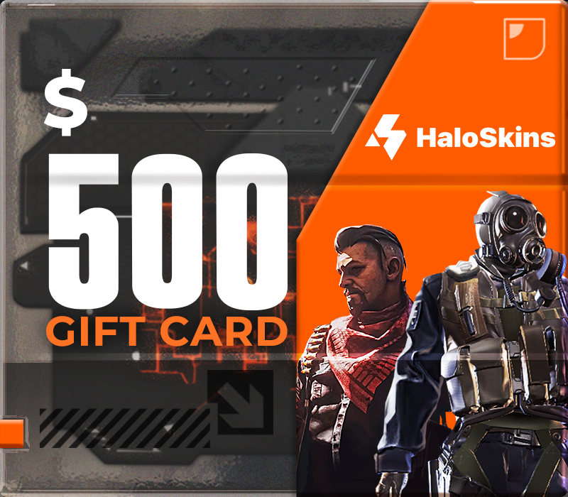 

HaloSkins.com $500 Gift Card