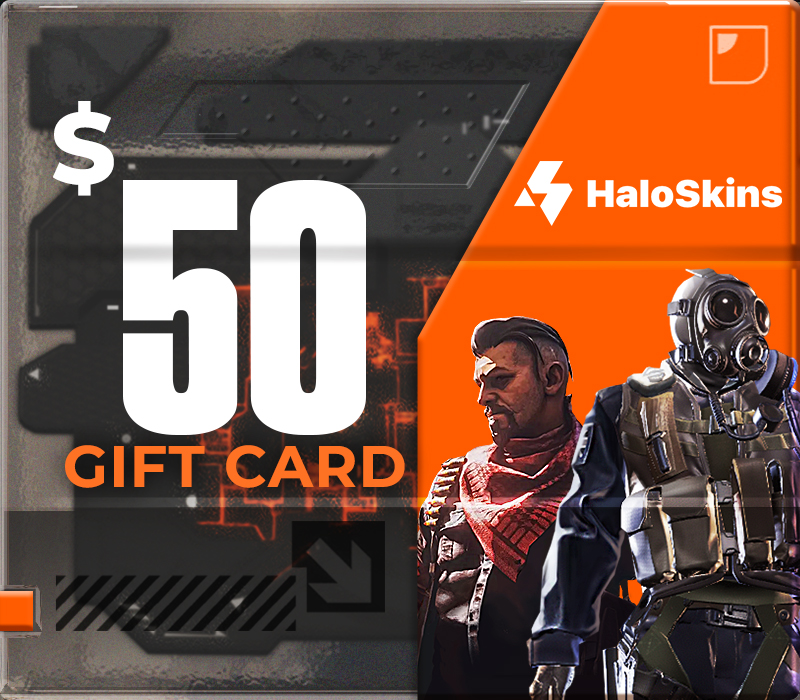 

HaloSkins.com $50 Gift Card